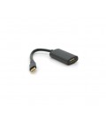 Конвертер Type-C (папа)/HDMI(мама), 15cm, круглый ,Black-gray