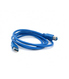 Кабель USB 3.0 AM/BM 1,5 м blue для периферии