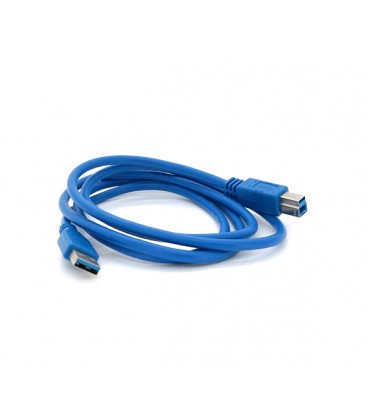 Кабель USB 3.0 AM/BM 1,5 м blue для периферии