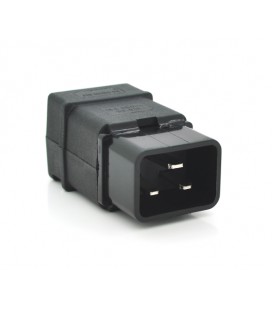 Трехконтактный разъем IEC320 C20 папа (прямой), 250V, 16A, под отверточную сборку (бабочка) Q50/500