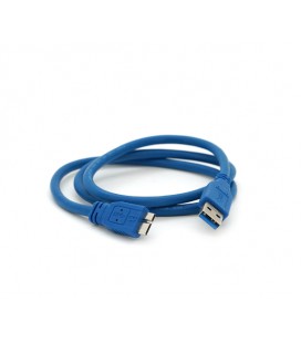 Кабель Usb 3.0 AM to Micro-B 0.8m для жестких дисков