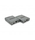 Одноканальный активный удлинитель HDMI сигнала по кабелю UTP. Дальность передачи: до 120 метров, cat5e/cat6e поддержка 4K60HZ