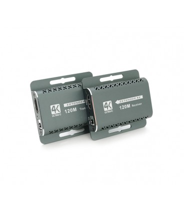 Одноканальный активный удлинитель HDMI сигнала по кабелю UTP. Дальность передачи: до 120 метров, cat5e/cat6e поддержка 4K30HZ