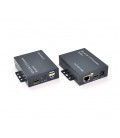 Одноканальный активный удлинитель HDMI сигнала по кабелю UTP. Дальность передачи: до 120 метров, cat5e/cat6e 1080P/3D. Управлени