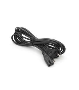 Кабель питания 3.0m, 0.75mm, PC-184/2 CEE7/16-C7 2 pin (для бытовой техники), Black, OEM Q325