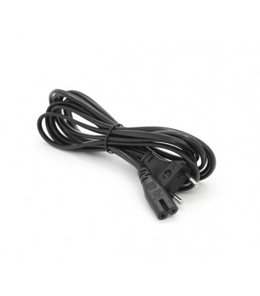 Кабель питания 3.0m, 0.75mm, PC-184/2 CEE7/16-C7 2 pin (для бытовой техники), Black, OEM Q325