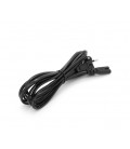 Кабель питания 3.0m, 0.75mm, PC-184/2 CEE7/16-C7 2 pin (для бытовой техники), Black, OEM Q325