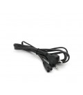 Кабель питания 1.8m, 0.5mm, PC-184/2 CEE7/16-C7 2 pin (для бытовой техники), Black, OEM Q600