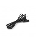 Кабель питания 1.8m, 0.5mm, PC-184/2 CEE7/16-C7 2 pin (для бытовой техники), Black, OEM Q600