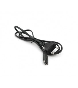 Кабель питания 1.2m, 0.5mm, PC-184/2 CEE7/16-C7 2 pin (для бытовой техники), Black, OEM Q500