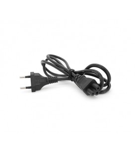 Кабель питания 1.2m, 0.5mm, PC-184/2 CEE7/16-C5 3 pin (для бытовой техники), Black