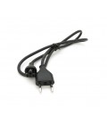 Кабель питания 1.0m, 0.5mm, PC-184/2 CEE7/16-C5 3 pin (для бытовой техники), Black, OEM Q750