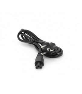 Кабель питания Schuko PC-186 CEE7/7-IEC C5, 1.5M, 0.75mm, для ноутбука, OEM Q25/250