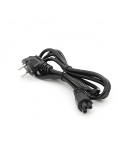 Кабель питания Schuko PC-186 CEE7/7-IEC C5, 1.8M, 0.75mm, для ноутбука, OEM Q25/250