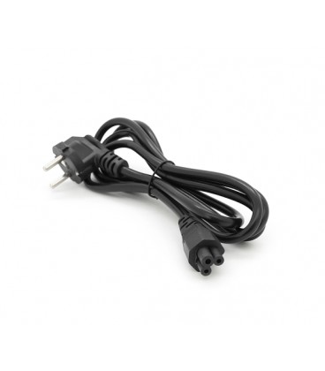 Кабель питания Schuko PC-186 CEE7/7-IEC C5, 1.8M, 0.75mm, для ноутбука, OEM Q25/250