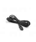 Кабель питания Schuko PC-186 CEE7/7-C13, 3.0M, 0.5mm, OEM (евровилка) Q15/180