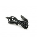 Кабель для роутера NN 5.5/2.5(5.5/2.1)mm(M)&gt, USB2.0 (Out:12V), 1м, Black, OEM