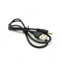Кабель для планшета USB2.0(M)&gt, 4.0/1.7mm(M), 0,7м, Black, OEM