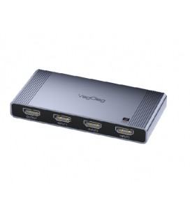 Коммутатор VEGGIEG V-HD10 HDMI 1*3, HDTV2.0 4K, Grey, Box