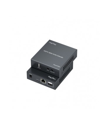 Активный VEGGIEG V-HD010 KVM HDMI 2*1 сплиттер 60m, HDMI 1080P, USB & Audio Support, Grey, Box
