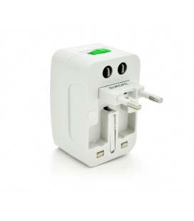 Универсальный переходник все стандарты розеток USB 6 in 1