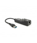 Конвертер USB3.0- Rj-45 Gigabit, Black, Blister