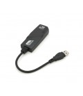 Конвертер USB3.0- Rj-45 Gigabit, Black, Blister