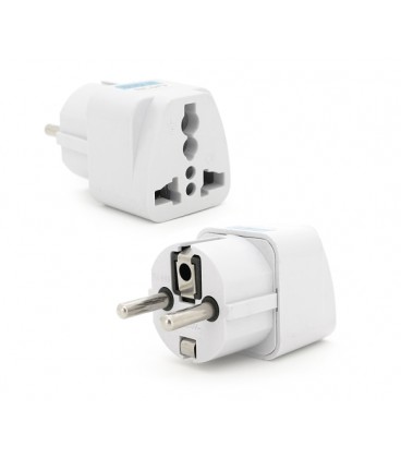 Переходник на евророзетку TEFAL-тройник White, в упаковке 20 штук, цена за штуку, Q1000