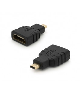 Переходник microHDMI(папа)-HDMI(мама) , Q100