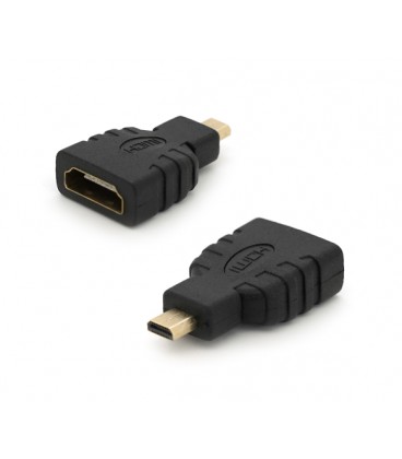 Переходник microHDMI(папа)-HDMI(мама) , Q100