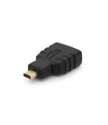 Переходник microHDMI(папа)-HDMI(мама) , Q100