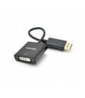 Конвертер VEGGIEG DD-B Display Port (папа) на DVI24+5(мама) 25cm, Black, Пакет