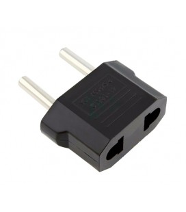 Переходник на евророзетку TEFAL Black, в упаковке 100 штук, цена за штуку