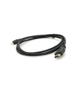 Кабель Merlion HDMI (папа) A-D micro (папа), 1.5m, черный пакет, Q200