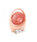 Портативный вентилятор SQ2235, 2 режима, встроенный аккумулятор, USB кабель, Mix Color, Box