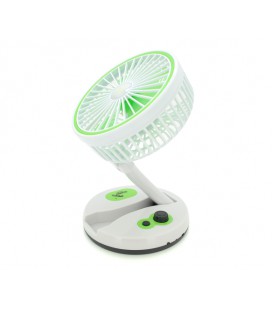 Портативний вентилятор YT-M2026, регулировка скорости, аккумулятор 2*18650(в комплект не идет), Mix color, Box