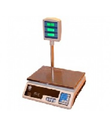 Весы торговые электронные (40кг) со стойкой