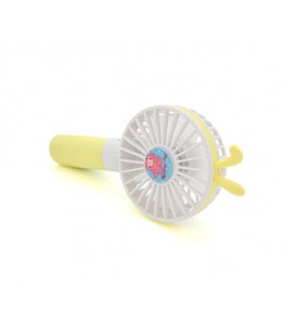 Портативный вентилятор YT-MMiledy, 3 режима скорости, аккумулятор 18650, Mix color, Box