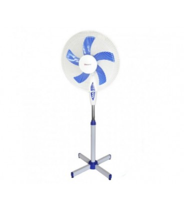 Вентилятор напольный MS-1621+ пульт, 40W, цена за ящик(4шт), 3 режима, 220V, Box