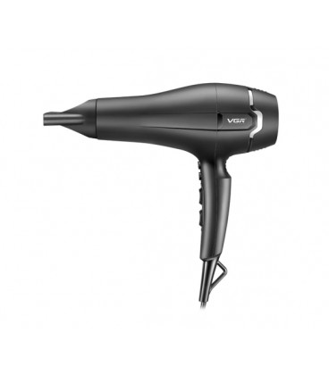 Профессиональный фен VGR V-450, 4 режима обдува, 4 режима температуры, 2 насадки, 2400W, Box
