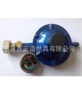 Газовый регулятор/редуктор Ningbo LJ-055, с манометром, для газовых балонов, мембранный сильфонного типа однонаправленный, с рез