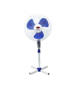 Вентилятор напольный WX-1612+пульт, поворот 90°, 3 режима, 220V, цена за ящик(4шт), Box