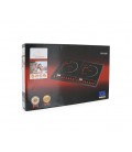 Индукционная электроплита Crowneberg CB-1329, 2 конфорки, Box