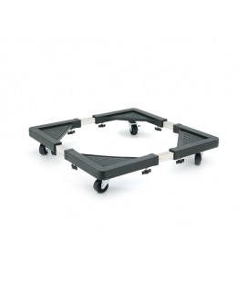 Платформа для бытовой техники на колесиках + ножки YT-18, 56х56см, до 138кг, Box