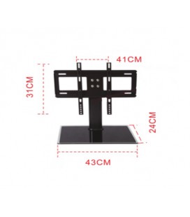 Кронштейн для TV PiPo PP- DZC3255, 32'-40'-55', до 60кг, без наклона, Black, Box