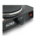 Электроплита FLORIA ZLN2806 (диск), 1000Вт, Box