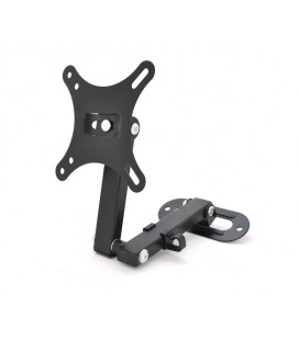 Кронштейн LED LCD PDP, 14'-27', до 10 kg, поворотная, Black, Box