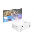 Проектор Hoco DT3, Android, 1080p, 370 ANSI, Wi-Fi 2.4+5G, White, Box