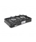 Газовая плита Floria ZLN7128, 2 комфорки, Black