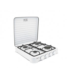 Газовая плита Zilan ZLN7079, 4 комфорки, White-Black